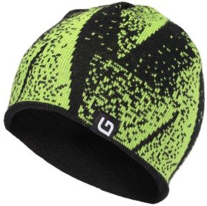 Lewro DIGORY Chlapčenská pletená čiapka, svetlo zelená, veľkosť 4-7Y