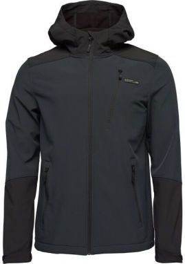 LOAP LUDAN Pánska softshellová bunda, tmavo sivá, veľkosť