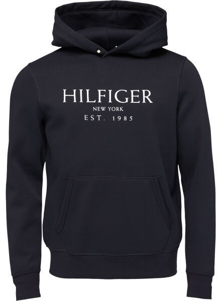 Tommy Hilfiger BIG HILFIGER HOODY Pánska mikina, tmavo modrá, veľkosť