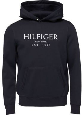 Tommy Hilfiger BIG HILFIGER HOODY Pánska mikina, tmavo modrá, veľkosť