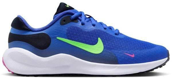Nike REVOLUTION 7 (GS) Juniorská bežecká obuv, modrá, veľkosť 38.5