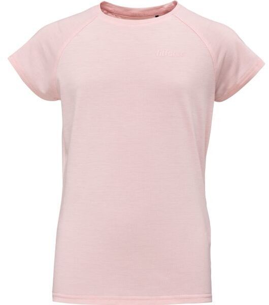 Fitforce CHERRIE Dievčenské fitness tričko, ružová, veľkosť 116-122