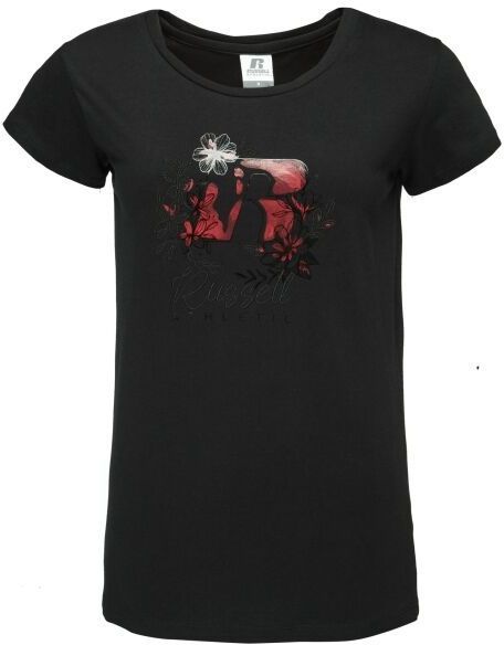 Russell Athletic HOLLY Dámske tričko, čierna, veľkosť