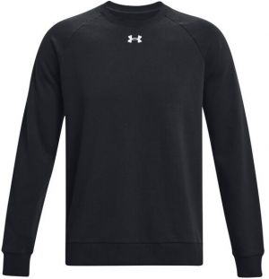 Under Armour RIVAL FLEECE CREW Pánska mikina, čierna, veľkosť M