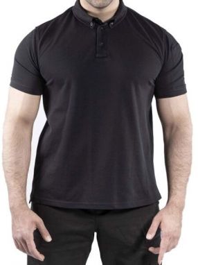 VAVWEAR TLAC01 Pánske tričko polo, čierna, veľkosť