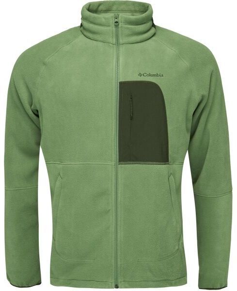 Columbia RAPID EXPEDITION II FULL ZIP FLEECE Pánska outdoorová mikina, zelená, veľkosť