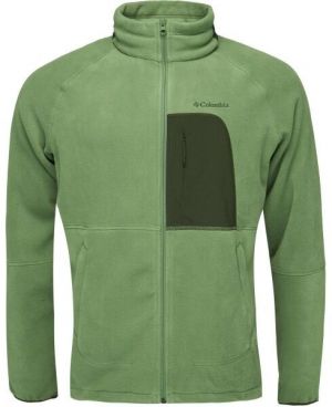 Columbia RAPID EXPEDITION II FULL ZIP FLEECE Pánska outdoorová mikina, zelená, veľkosť