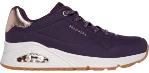 Skechers UNO - SHIMMER AWAY Dámska vychádzková obuv, fialová, veľkosť