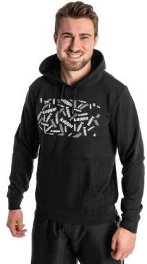 Kappa LOGO FOJO Pánska mikina, čierna, veľkosť