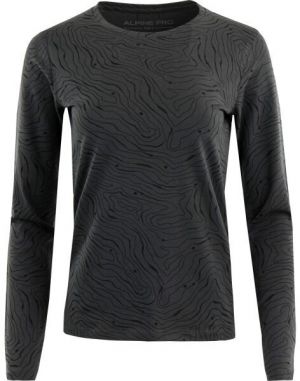 ALPINE PRO XELA Dámske tričko, čierna, veľkosť