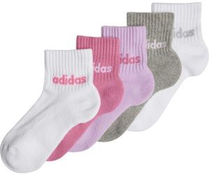 adidas LINEAR ANKLE KIDS Dievčenské ponožky, mix, veľkosť XL