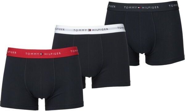 Tommy Hilfiger SIGNATURE CTN ESS-3P WB TRUNK Pánske boxerky, čierna, veľkosť