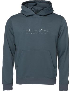 Calvin Klein PW - SWEAT HOODIE Pánska mikina, tmavo modrá, veľkosť