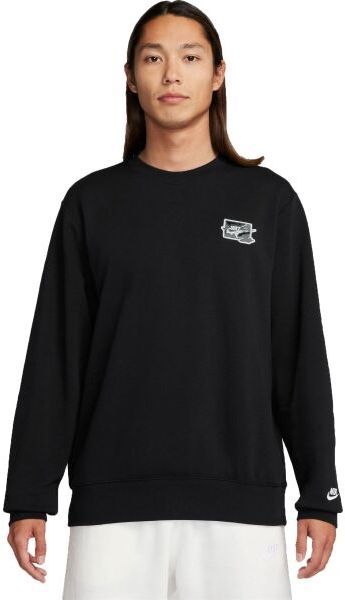 Nike CLUB Pánska mikina, čierna, veľkosť