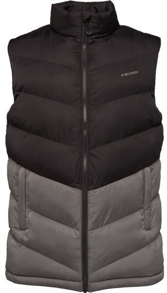 Head BAVELLO Pánska prešívaná vesta, čierna, veľkosť