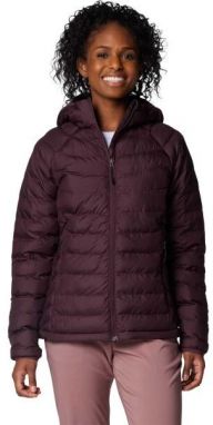 Columbia POWDER LITE HOODED JACKET Dámska bunda, vínová, veľkosť