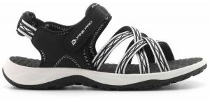 ALPINE PRO DERYA Dámske sandále, čierna, veľkosť