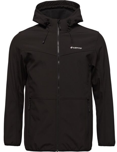 Lotto PABA Pánska softshellová bunda, čierna, veľkosť XXL