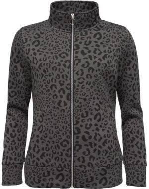 Willard KERA Dámska mikina so zapínaním po celej dĺžke, tmavo sivá, veľkosť XXL