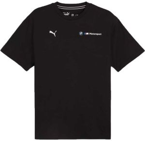 Puma BMW M MOTORSPORT ESSENTIALS+ LOGO TEE Pánske tričko, čierna, veľkosť