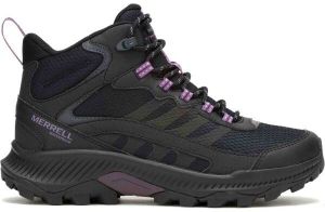 Merrell SPEED STRIKE 2 MID WP Dámska outdoorová obuv, čierna, veľkosť 37.5