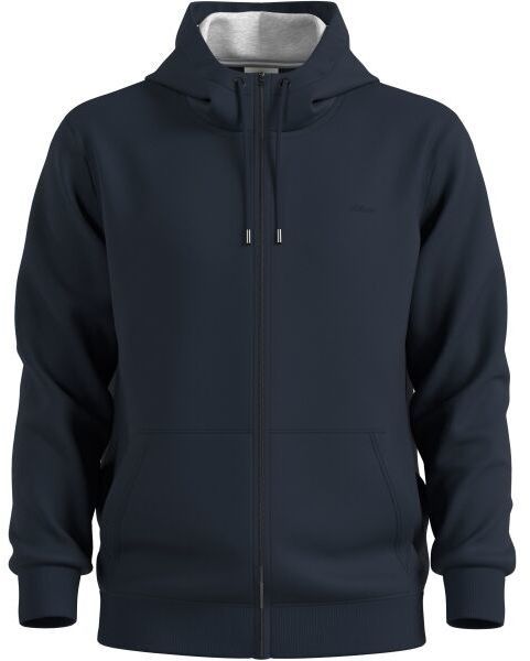 s.Oliver RL SWEATSHIRT JACKET NOOS Pánska mikina, tmavo modrá, veľkosť XXXL