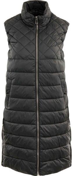 ALPINE PRO SAGERA Dámska zateplená vesta, čierna, veľkosť