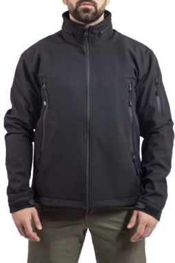 VAVWEAR SHELLHT04 Pánska softshellová bunda, čierna, veľkosť