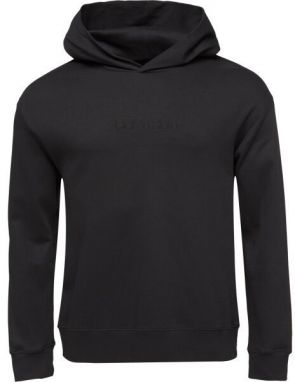 Calvin Klein L/S HOODIE Pánska mikina, čierna, veľkosť