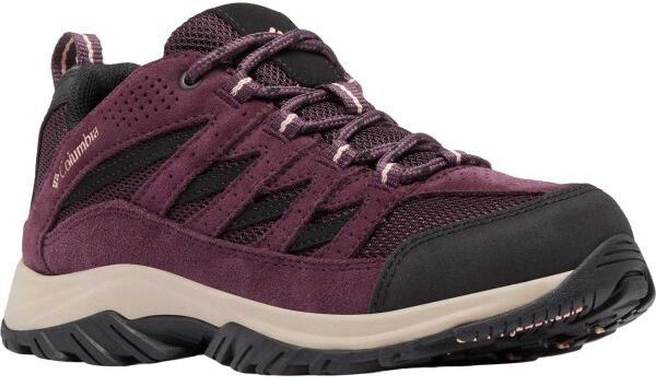 Columbia CRESTWOOD LOW W Dámska outdoorová obuv, vínová, veľkosť 37.5