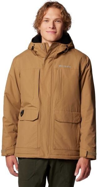 Columbia LANDROAMER SHERPA LINED JACKET Pánska bunda, hnedá, veľkosť