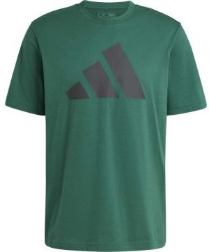 adidas PWR 3 GRAPHIC T-SHIRT Pánske tričko, tmavo zelená, veľkosť