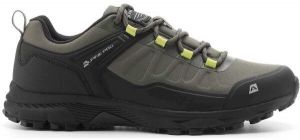 ALPINE PRO MELVIN Pánska outdoorová obuv, khaki, veľkosť