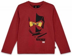 LEGO® kidswear LWTANO 603 Chlapčenské  tričko s dlhým rukávom, červená, veľkosť