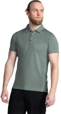 KILPI OLIVA Pánske polo tričko, tmavo zelená, veľkosť