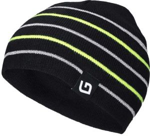 Lewro SHILOH Chlapčenská pletená čiapka, čierna, veľkosť 8-11
