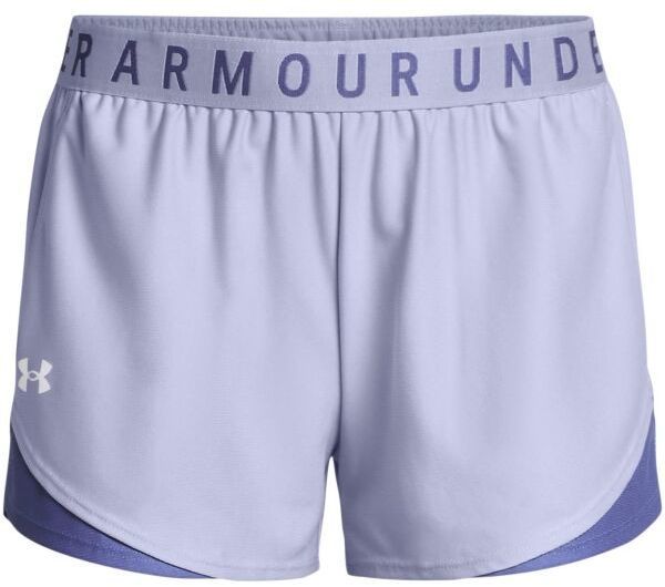 Under Armour PLAY UP SHORTS EMBOSS 3.0 Dámske šortky, fialová, veľkosť
