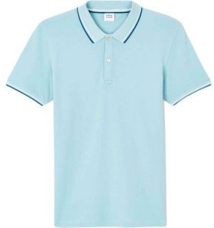 CELIO DECOLRAYEB Pánske tričko polo, tyrkysová, veľkosť