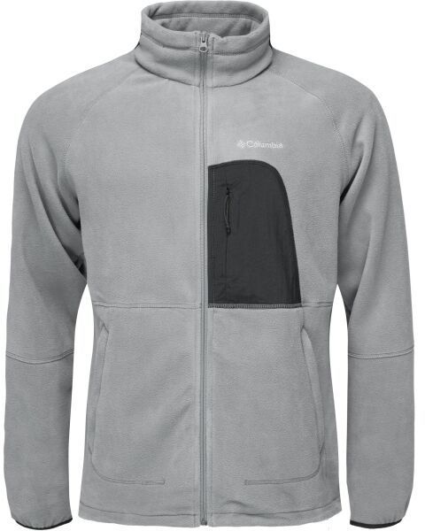 Columbia RAPID EXPEDITION II FULL ZIP FLEECE Pánska outdoorová mikina, sivá, veľkosť