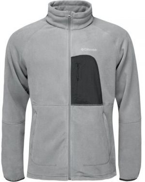 Columbia RAPID EXPEDITION II FULL ZIP FLEECE Pánska outdoorová mikina, sivá, veľkosť