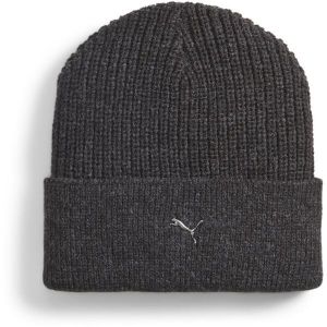 Puma METAL CAT BEANIE Zimná čiapka, tmavo sivá, veľkosť