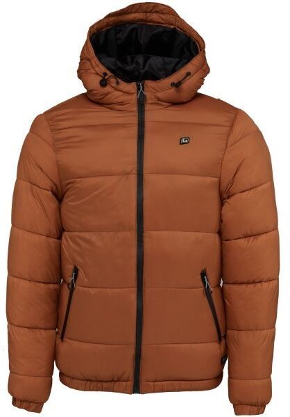 BLEND OUTERWEAR Pánska zimná bunda, hnedá, veľkosť
