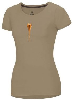 OCÚN CLASSIC T W Vonkajšie tričko, béžová, veľkosť