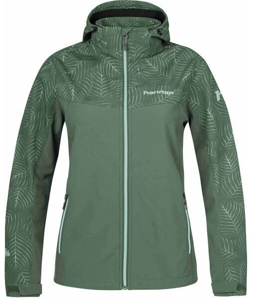 Hannah AMELY Dámska softshellová bunda, zelená, veľkosť