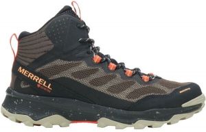 Merrell SPEED STRIKE MID GTX Pánska outdoorová obuv, khaki, veľkosť 45