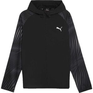 Puma FAVORITE Pánska športová bunda, čierna, veľkosť