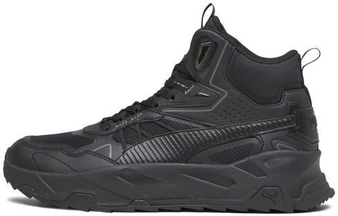 Puma TRINITY MID HYBRID Pánska voľnočasová obuv, čierna, veľkosť 42