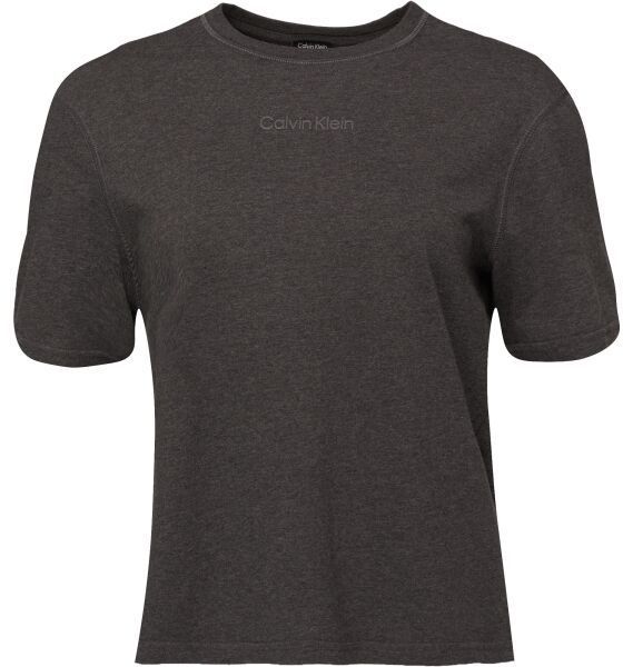 Calvin Klein PW - SS T-SHIRT Dámske tričko, tmavo sivá, veľkosť