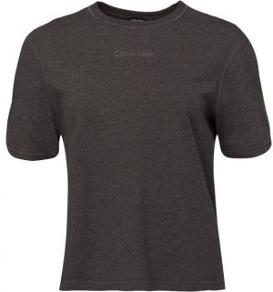 Calvin Klein PW - SS T-SHIRT Dámske tričko, tmavo sivá, veľkosť