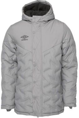 Umbro BONDED JACKET Pánska zateplená bunda, sivá, veľkosť